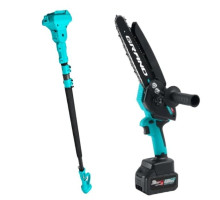 Аккумуляторная пила цепная Grand АПЦ-20V/M8"-4 с телескопической штангой (С/У +1 акб 4 Ач)