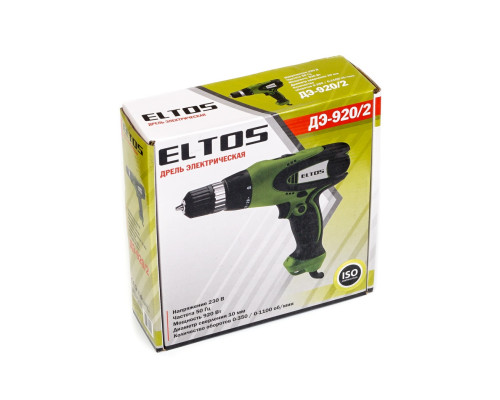 Шуруповерт мережевий Eltos ДЕ-920/2