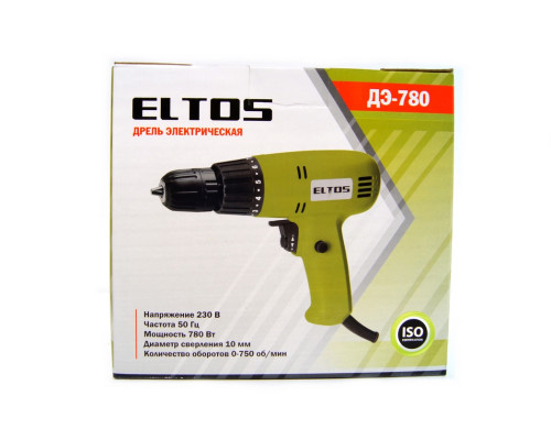 Шуруповерт мережевий Eltos ДЕ-780