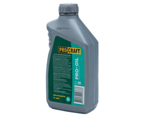 Бензопила ланцюгова PRO-CRAFT К300S + Олива Procraft для ланцюга 1 л + Олива Procraft моторна 2-тактна 1 л