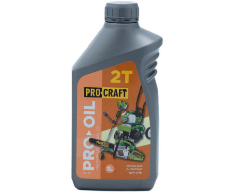 Бензопила ланцюгова PRO-CRAFT К450 + Олива 2T 1л + Олива для ланцюга Procraft 1л