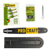Електропила ланцюгова PRO-CRAFT 1800 бічна + Олива Procraft для ланцюга 1 л