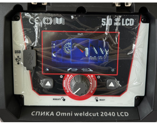 Багатофункційний зварювальний апарат СПИКА Omni weldcut 2040 LCD, з плазмотроном IPT60 ( пневмозапалюваня)