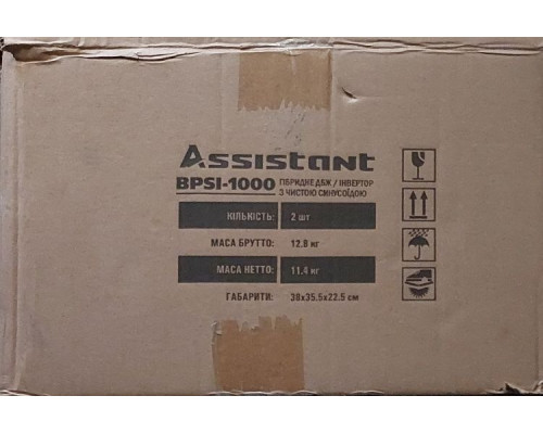 Джерело безперебійного живлення Assistant BPSI-1000