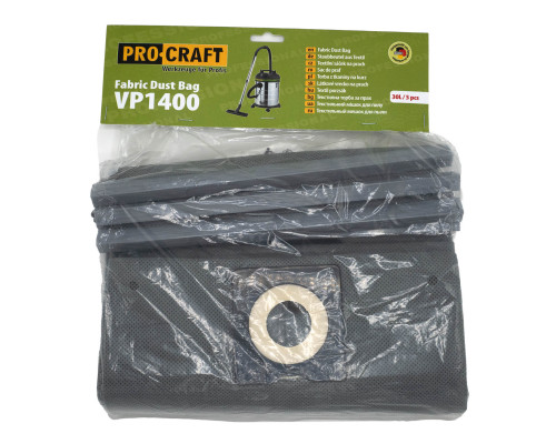 Мішок для пилу тканинний Procraft VP1400