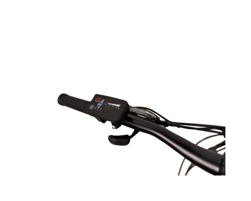 Електровелосипед CrossBike Boxter 29" 19" Чорний-Зелений задній 500W 48V/13Ah