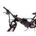 Електровелосипед CrossBike Convoy 29" 19" Чорний-Синій задній 500W 48V/13Ah