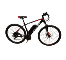 Електровелосипед CrossBike Tracker 29" 18" Чорний-Червоний задній 500W 48V/13Ah