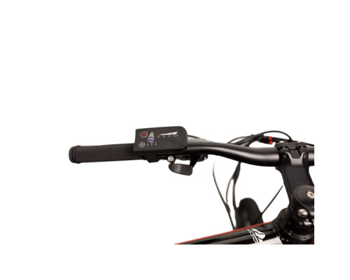Електровелосипед CrossBike Tracker 29" 18" Чорний-Червоний задній 500W 48V/13Ah