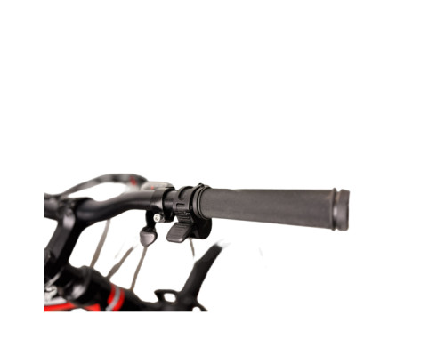 Електровелосипед CrossBike Tracker 29" 18" Чорний-Червоний задній 500W 48V/13Ah