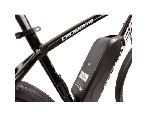 Електровелосипед CrossBike Tracker 29" 18" Чорний-Червоний задній 500W 48V/13Ah