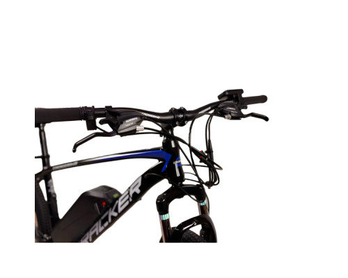 Електровелосипед CrossBike Tracker 29" 18" Чорний-Синій задній 500W 48V/13Ah