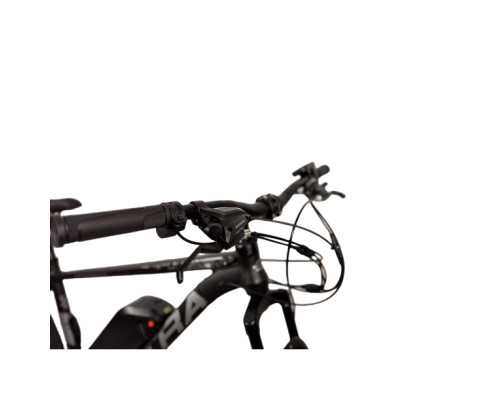 Електровелосипед CrossBike Ultra 29" 19" Чорний-Сріблястий задній 500W 48V/13Ah