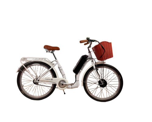 Електровелосипед Titan Palermo 26" 16" Білий передній 350W 36V10Ah