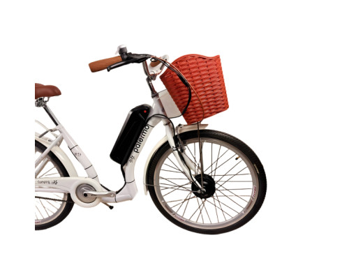 Електровелосипед Titan Palermo 26" 16" Білий передній 350W 36V10Ah