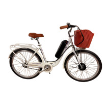 Електровелосипед Titan Sorento 26" 18" Білий передній 350W 36V10Ah