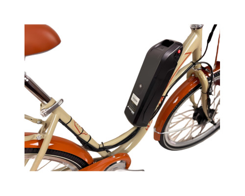 Електровелосипед Titan Verona 26" 18" Латте передній 350W 36V10Ah