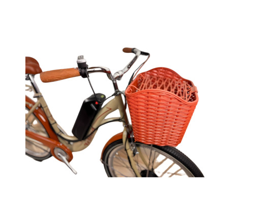 Електровелосипед Titan Verona 26" 18" Латте передній 350W 36V10Ah