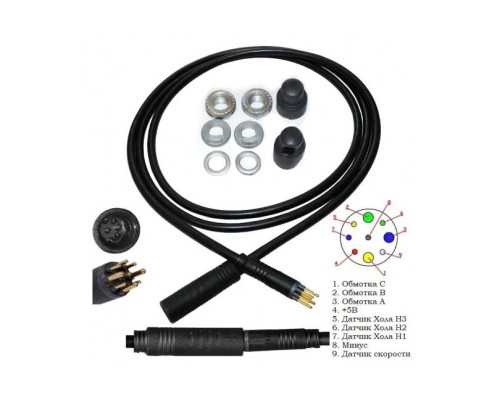 Мотор редукторний MXUS FX-15F 48V 350W для переднього колеса