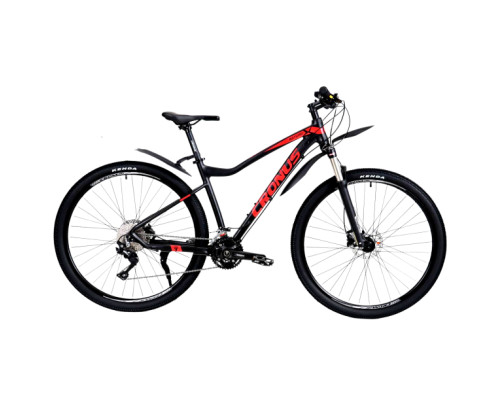 Велосипед Cronus BATURO 520 29" 19.5" Чорний-Червоний