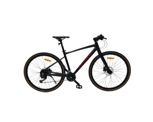 Велосипед Cronus Gravel 28" 17.5" Чорний-Червоний