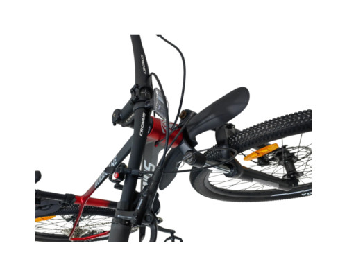 Велосипед Cronus Hurricane 27.5" 15.5" Чорний-Червоний