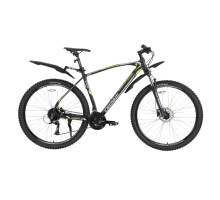 Велосипед Cronus Warrior 29"21" Чорний-Салатовий