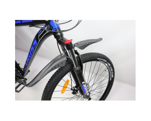 Велосипед Cross Hunter 27.5" 17" Чорний-Синій