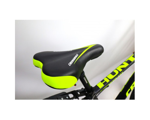 Велосипед Cross Hunter 27.5" 17" Чорний-Жовтий