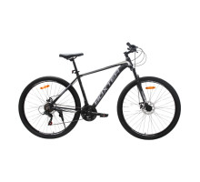 Велосипед CrossBike BOXTER 27.5" 17" Чорний-Сріблястий