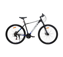 Велосипед CrossBike CONVOY 29" 19" Чорний-Синій