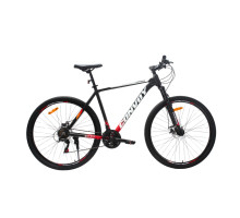 Велосипед CrossBike CONVOY 29" 21" Чорний-Червоний