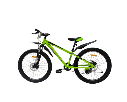 Велосипед Crossbike Dragster Susp 26" 13" Зелений