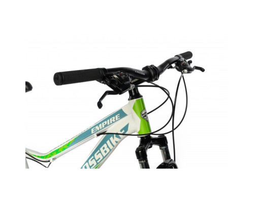 Велосипед CrossBike Empire 26"15"Зелений-Білий