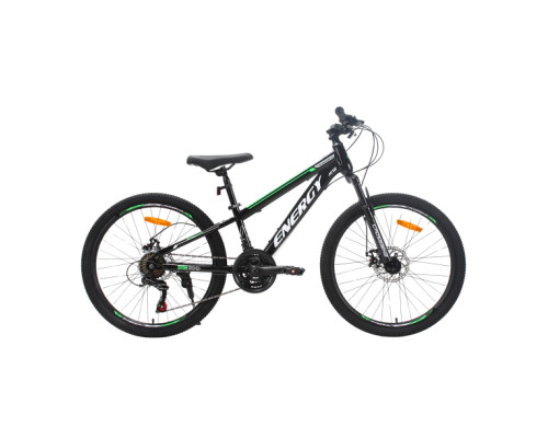 Велосипед CrossBike Energy 2025 V2 26" 13" Чорний-Зелений