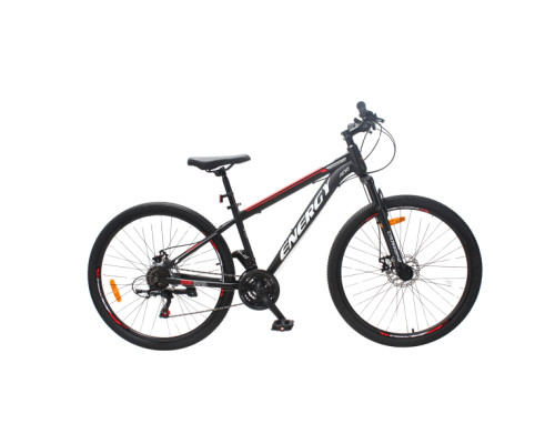 Велосипед CrossBike Energy 27.5" 15" Чорний-Червоний