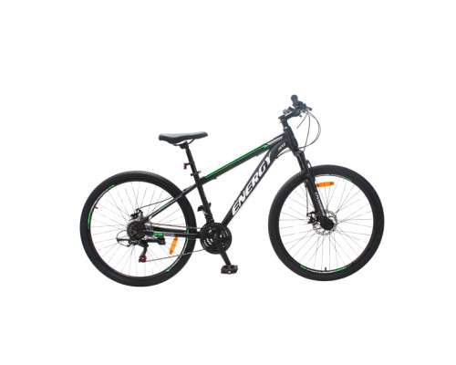 Велосипед CrossBike Energy 27.5" 15" Чорний-Зелений