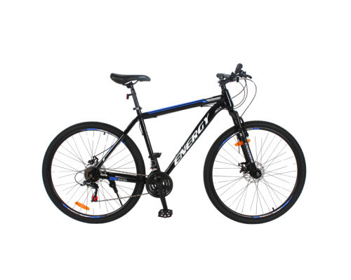 Велосипед CrossBike Energy 29" 21" Чорний-Синій