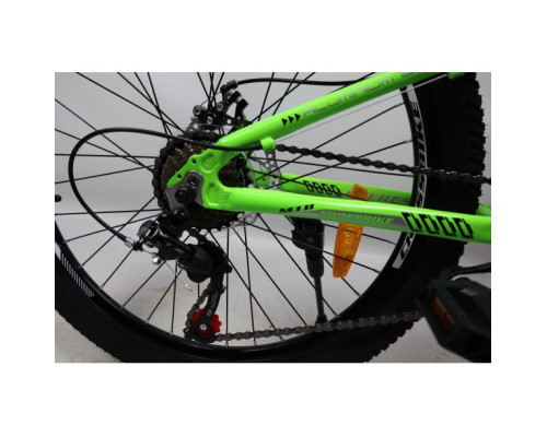 Велосипед CrossBike Everest 24"12" Салатний