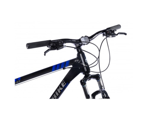 Велосипед CrossBike Everest 29"19" Чорний-Синій