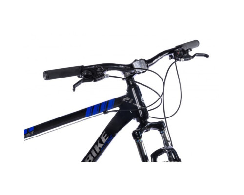 Велосипед CrossBike Everest 27.5" 17" Чорний-Синій
