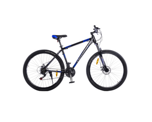 Велосипед CrossBike Everest 29"21" Чорний-Синій