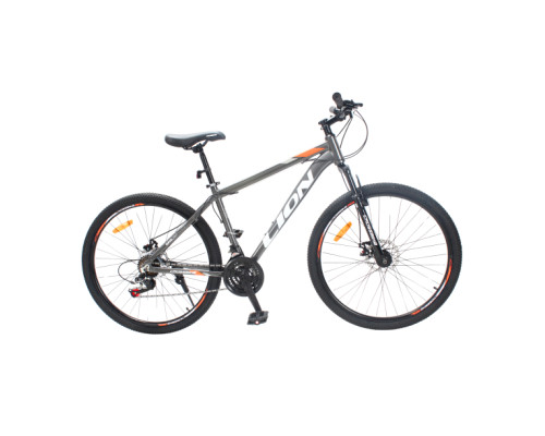 Велосипед CrossBike Lion 27.5" 15" Сірий-Помаранчевий