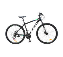 Велосипед CrossBike Lion 29" 19" Чорний-Зелений