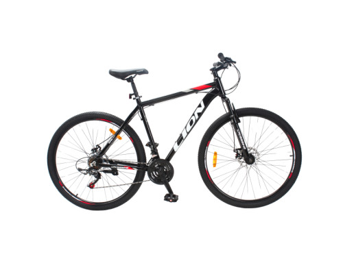 Велосипед CrossBike Lion 29" 21" Чорний-Червоний