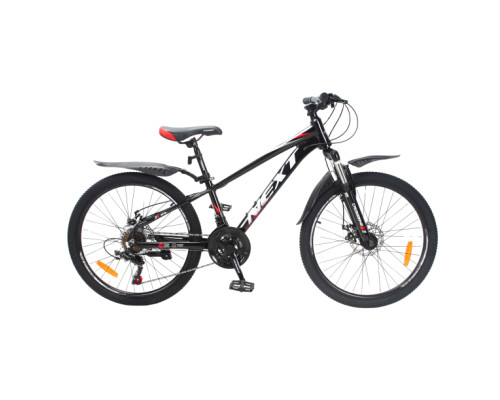 Велосипед Crossbike Next 2025 24" 11" Чорний-Червоний
