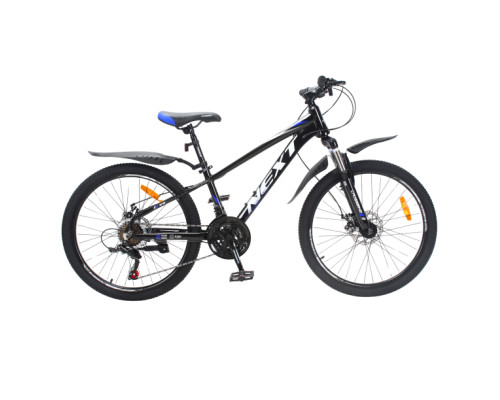 Велосипед Crossbike Next 2025 24" 11" Чорний-Синій