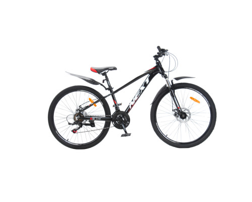 Велосипед Crossbike Next 2025 26" 12" Чорний-Червоний