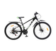 Велосипед Crossbike Next 2025 26" 12" Чорний-Зелений