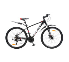 Велосипед Crossbike Next 2025 27.5" 17" Чорний-Червоний